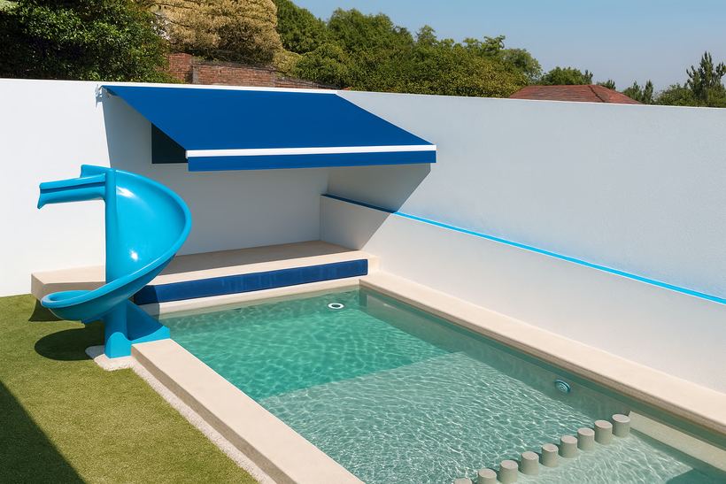 Toldo regular instalada